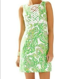 Lilly Pulitzer Rosie Shift Sleeveless Dress All Together Now Size 4